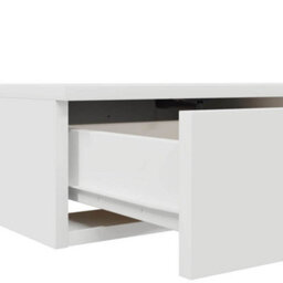 Berkfield Classic Bed Drawers White 140X36,5X16,5 Cm Engineered Wood - thumbnail 9