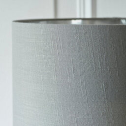 Loops Elegant 1500mm Tall Floor Lamp With Charcoal Shade And Bright Nickel Finish - thumbnail 5