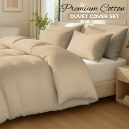 Lazzaro Premium Egyptian Cotton Super King Duvet Cover Set 400 Thread Count Cotton Quilt Cover With Zipper Closure