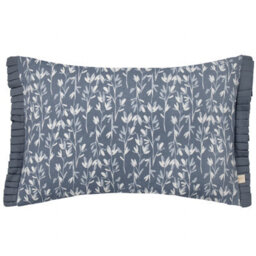 Wylder Belle Cotton  Blue Cushion Cover