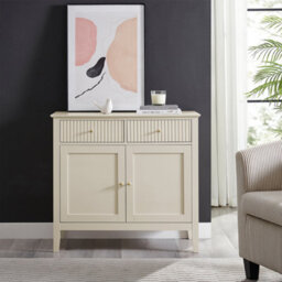 Melody Maison Taupe Two Door Two Drawer Sideboard - Hales Taupe Range - thumbnail 3