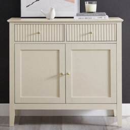 Melody Maison Taupe Two Door Two Drawer Sideboard - Hales Taupe Range - thumbnail 7
