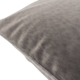 Paoletti Torto Square Opulent Velvet Piped Feather Filled Cushion - thumbnail 3