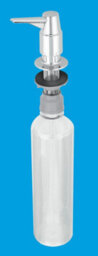 Mcalpine Soap-Cp Soap Dispenser Half Litre Bottle With Chrome Plated Plastic Top - thumbnail 1