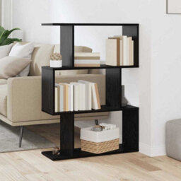 Berkfield Bookcase Grey 70 X 14 X 97Cm Engineered Wood