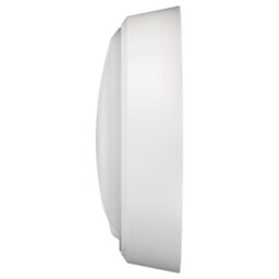 4Lite Pylus Outdoor Round Wall Light (White) 1100Lm Motion Sensor Bulkhead Ip54 Led Integrated Exterior Light - 4L2/3215/pir - thumbnail 4