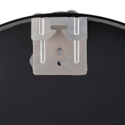 Living And Home Black Aluminium Alloy Arched Bathroom Mirror Hd Float Glass Wall Mount Vanity Mirror 40X60Cm - thumbnail 6