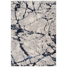 Smart Living Venice Modern Shimmer Rug - Soft Luxury For Living & Bedroom - Blue - 60 X 220 Cm - thumbnail 3