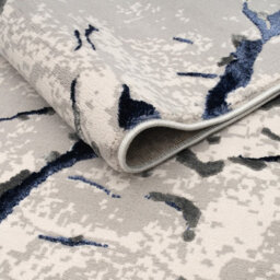 Smart Living Venice Modern Shimmer Rug - Soft Luxury For Living & Bedroom - Blue - 60 X 220 Cm - thumbnail 2