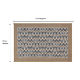 Jvl Allure Doormat And Runner Set, Beige - thumbnail 8