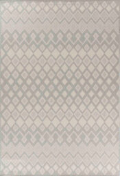 Modern Ikat Design Outdoor-Indoor Rugs Silver 120X170 Cm - thumbnail 3