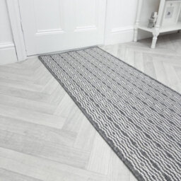 Cable Indoor/outdoor Hallway Runner Rug - Durable, Reversible & Hardwearing Carpet For Home Or Garden - thumbnail 1