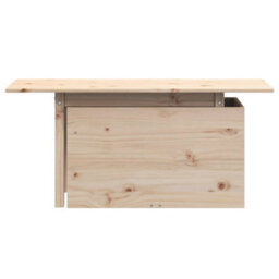 Walplus Garden Table 100X50X75 Cm Solid Wood Pine - thumbnail 5