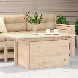 Walplus Garden Table 100X50X75 Cm Solid Wood Pine - thumbnail 1
