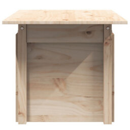 Walplus Garden Table 100X50X75 Cm Solid Wood Pine - thumbnail 6