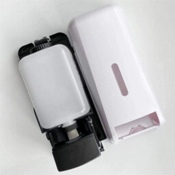 Liquid Soap Dispenser Manual Wall Mounted Bulk Fill Gel 1000Ml Home Clean Wash - thumbnail 5