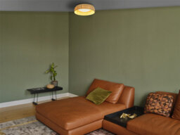 Osram Decor Bamboo Paper Ceiling Light Led 500mm E27 2700Lm 28W 3000K Warm Light - thumbnail 4