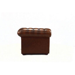 Chesterfield 3 Seater Antique Tan Real Leather Sofa Bespoke In Classic Style - thumbnail 8