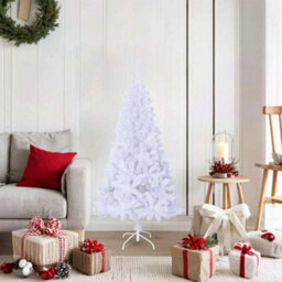 Walplus Artificial Christmas Tree With Thick Branches White 150 Cm Pvc - thumbnail 2