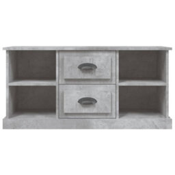 Berkfield Tv Cabinet Concrete Grey 99.5X35.5X48 Cm Engineered Wood - thumbnail 6