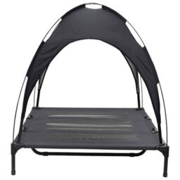 Vidaxl Dog Bed Folding Manual Black 122 X 93 X 106.5 Cm Steel - thumbnail 5