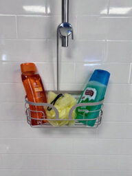 Showerdrape Dante Beige Mini Shower Caddy - thumbnail 3