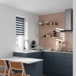 GoodHome Elin Corded Blue Storm Day & Night Roller Blind (W)60Cm (L)180Cm - thumbnail 6