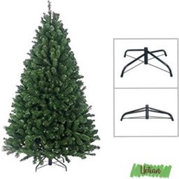 Uetian Premium 7Ft Artificial Christmas Tree Pine With 1200 Branch Tips & Metal Legs - thumbnail 2