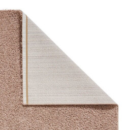 Rose Blush Plain 25mm Thick Anti-Shed Rug For Bedroom, Living, & Dining Room, Anti-Shed Modern Plain Rug-160Cm X 230Cm - thumbnail 8