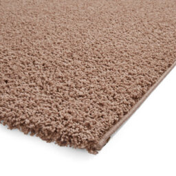 Rose Blush Plain 25mm Thick Anti-Shed Rug For Bedroom, Living, & Dining Room, Anti-Shed Modern Plain Rug-160Cm X 230Cm - thumbnail 5