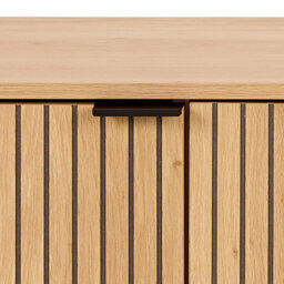 Furniture To Go Jaipur Tv Unit With 3 Doors 176Cm Wide In Oak - thumbnail 6
