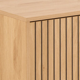 Furniture To Go Jaipur Tv Unit With 3 Doors 176Cm Wide In Oak - thumbnail 7