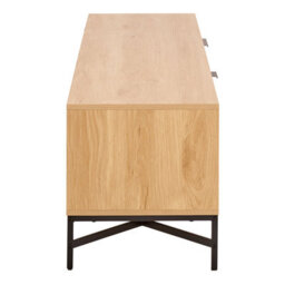 Furniture To Go Jaipur Tv Unit With 3 Doors 176Cm Wide In Oak - thumbnail 3