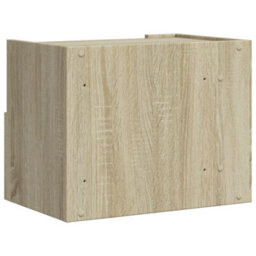 Berkfield Wall-Mounted Bedside Cabinets 2 Pcs Sonoma Oak 45X30X35 Cm - thumbnail 7