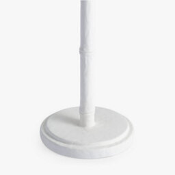 Wyld Haus Long Island Bamboo Table Lamp   White Base & Ochre Linen Shade - thumbnail 8