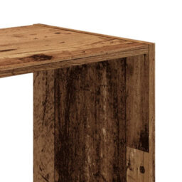 Berkfield Bookcase Old Wood 102X32X102 Cm Engineered Wood - thumbnail 7