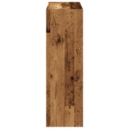 Berkfield Bookcase Old Wood 102X32X102 Cm Engineered Wood - thumbnail 5