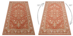 RugsX Wool Carpet Soho 477.01.la301 Osta Ornament, Frame Natural Terracotta Beige 200X300 Cm - thumbnail 3