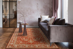 RugsX Wool Carpet Soho 477.01.la301 Osta Ornament, Frame Natural Terracotta Beige 200X300 Cm