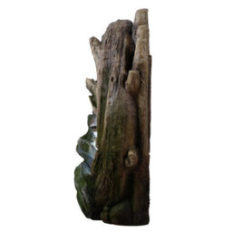 Teamson Home 82Cm Forest Stream Style Outdoor Garden Fountain Led Lighting, Grey - thumbnail 3