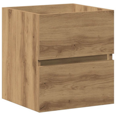 Berkfield Elegant Bathroom Sink Cabinet Artisan Oak 41X38.5X45 Cm Engineered Wood - image 1