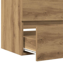Berkfield Elegant Bathroom Sink Cabinet Artisan Oak 41X38.5X45 Cm Engineered Wood - thumbnail 9