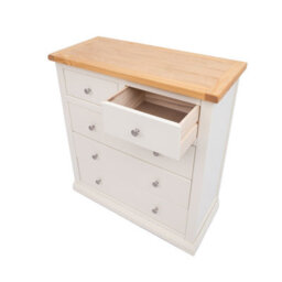 Cabinet Bits Castelli 5 Drawer Chest Of Drawers Chrome Knob - thumbnail 4