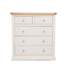 Cabinet Bits Castelli 5 Drawer Chest Of Drawers Chrome Knob - thumbnail 1