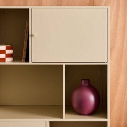 Sweeek - Industrial Metal Storage Cabinet With 6 Compartments Cream 80X35X125 Cm - Oklahoma - thumbnail 9