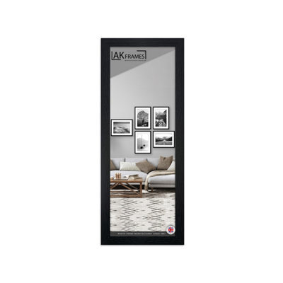 "AK Frames 16X9"" Black Poster Frame - Modern Picture Frame For Wall Art, Prints And Photos - Durable And Stylish Display Frame" - image 1