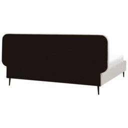 Beliani Bed Velvet Brin 180 X 200 Cm (Eu Super King) Beige - thumbnail 6
