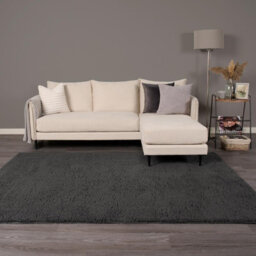 OHS Fluffy Teddy Rug Soft Rugs Bedroom Carpet Area Mat, Charcoal - 160 X 230Cm - thumbnail 2