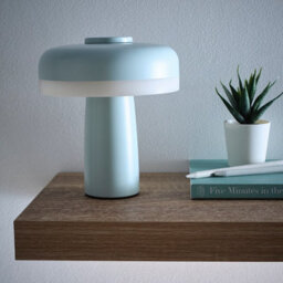 K Living Lyon Rechargeable Led Table Lamp In 7 Colours With 3 Step Dimming - thumbnail 1