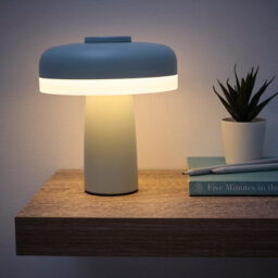 K Living Lyon Rechargeable Led Table Lamp In 7 Colours With 3 Step Dimming - thumbnail 2